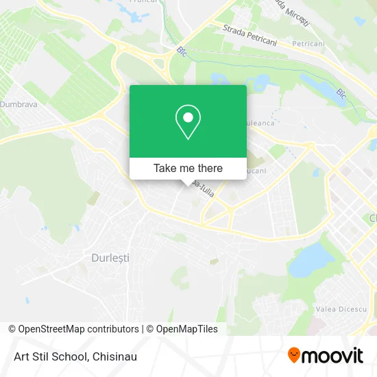 Art Stil School map