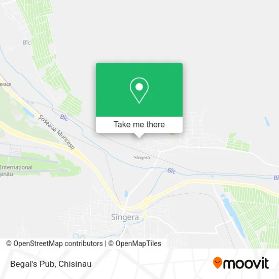 Begal's Pub map