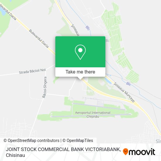 Карта JOINT STOCK COMMERCIAL BANK VICTORIABANK
