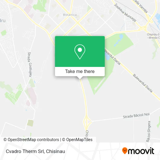 Cvadro Therm Srl map