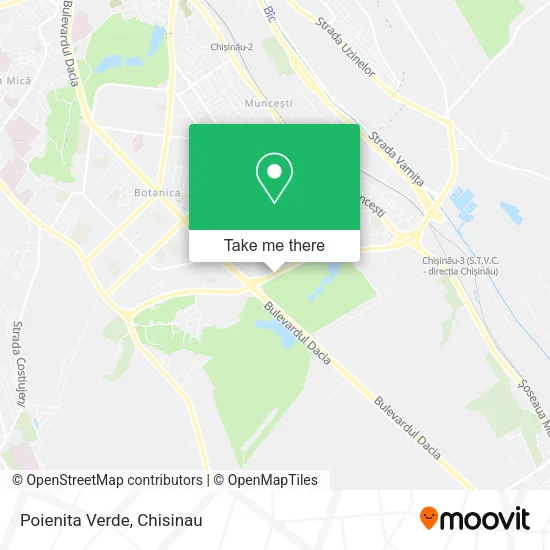 Карта Poienita Verde