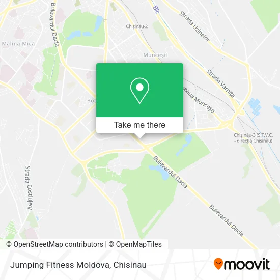 Карта Jumping Fitness Moldova