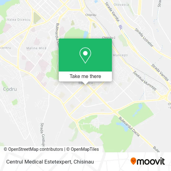 Centrul Medical Estetexpert map
