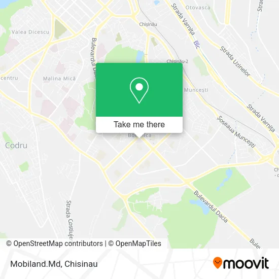 Карта Mobiland.Md