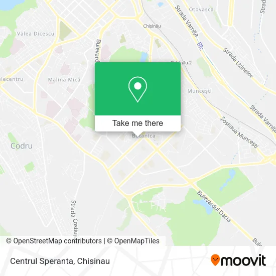 Centrul Speranta map