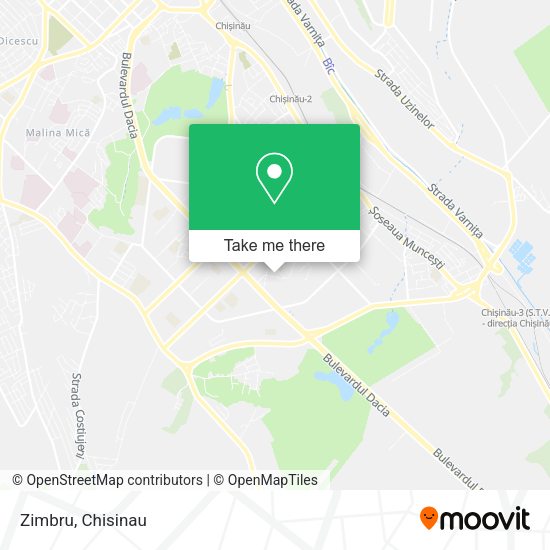Карта Zimbru
