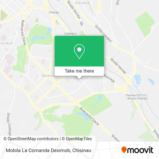 Карта Mobila La Comanda Deximob