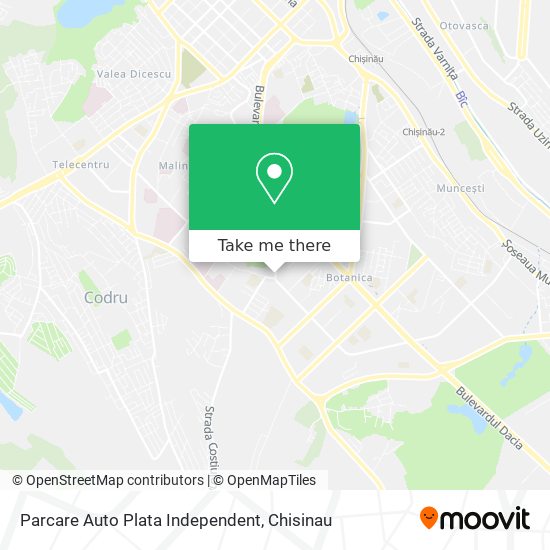 Parcare Auto Plata Independent map