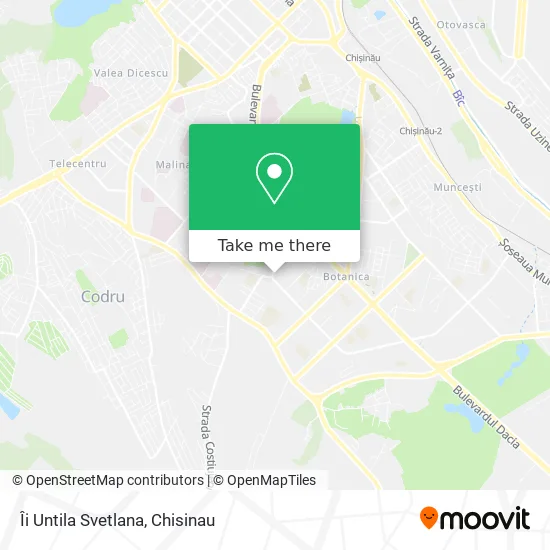 Карта Îi Untila Svetlana