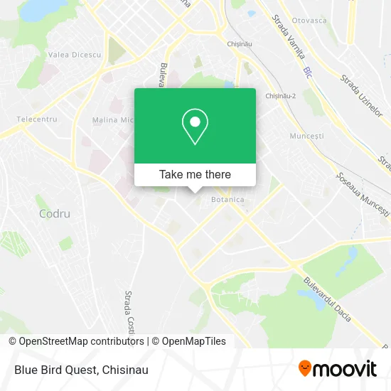 Карта Blue Bird Quest