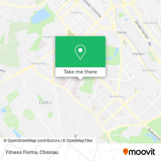 Fitness Forma map