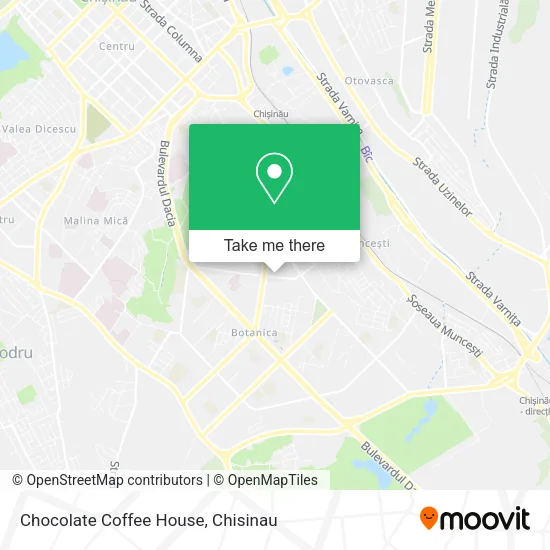 Карта Chocolate Coffee House