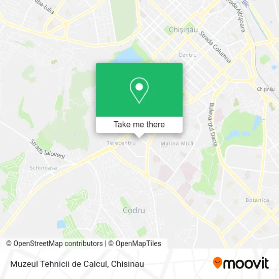 Muzeul Tehnicii de Calcul map