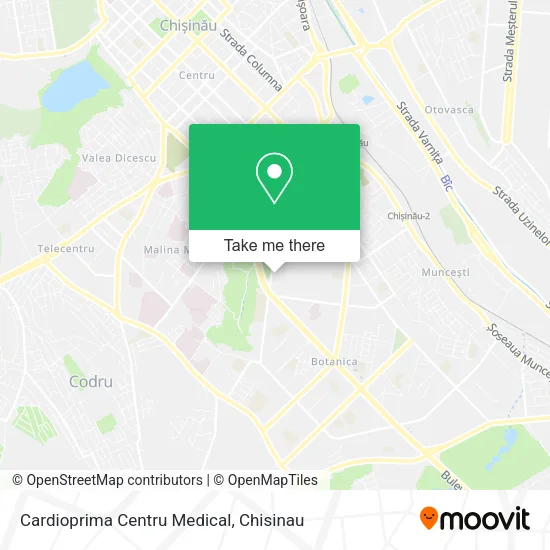 Карта Cardioprima Centru Medical