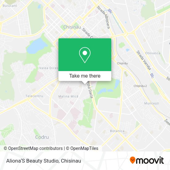 Карта Aliona‘S Beauty Studio
