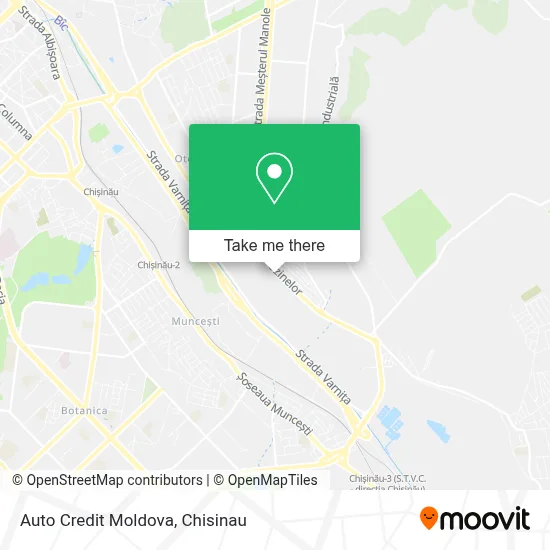 Auto Credit Moldova map