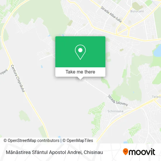 Mănăstirea Sfântul Apostol Andrei map
