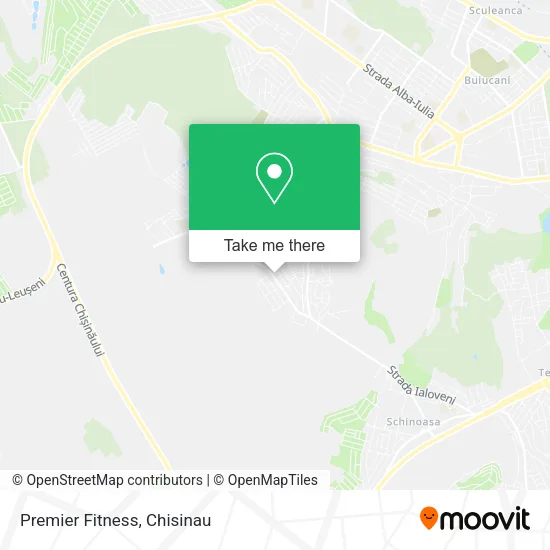 Premier Fitness map