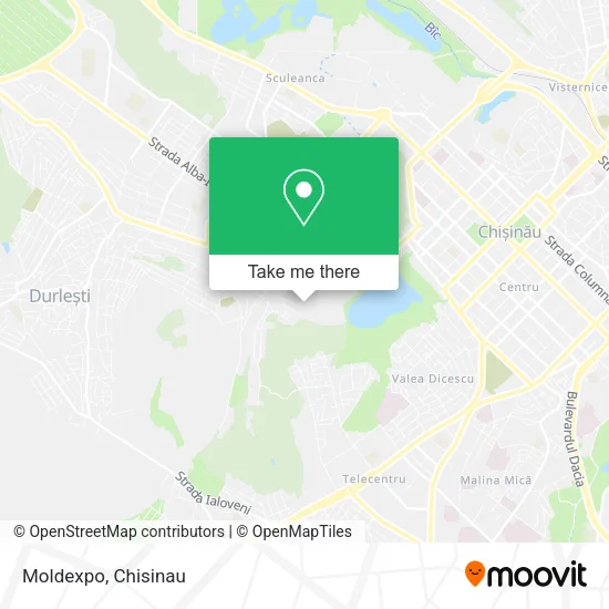 Карта Moldexpo