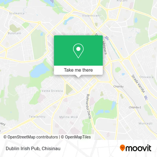 Карта Dublin Irish Pub
