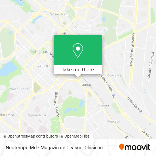 Neotempo.Md - Magazin de Ceasuri map