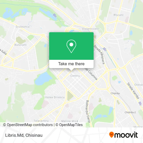 Карта Libris.Md