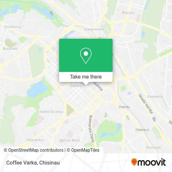 Карта Coffee Varka