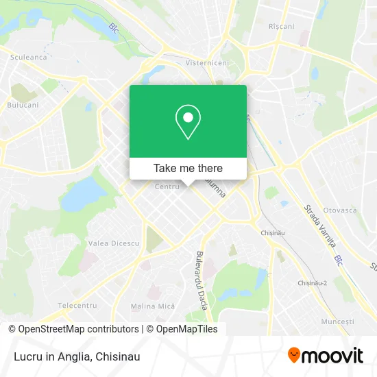 Карта Lucru in Anglia