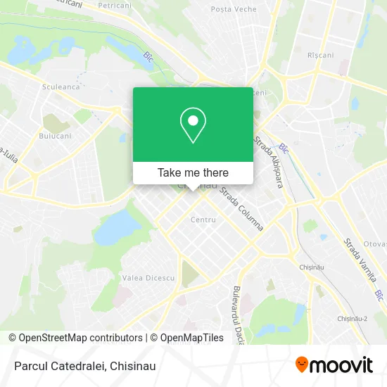 Карта Parcul Catedralei