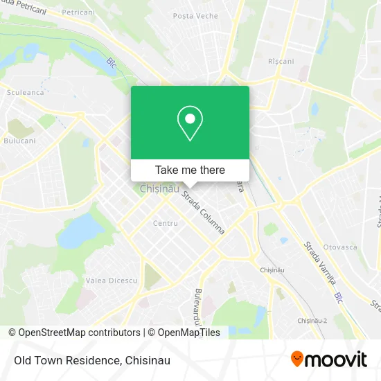 Карта Old Town Residence