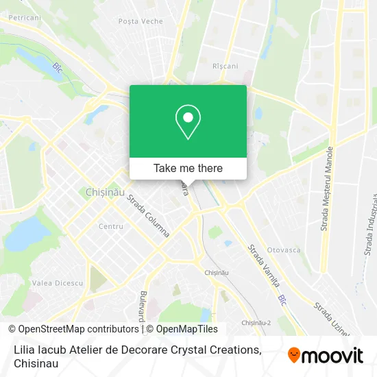 Lilia Iacub Atelier de Decorare Crystal Creations map
