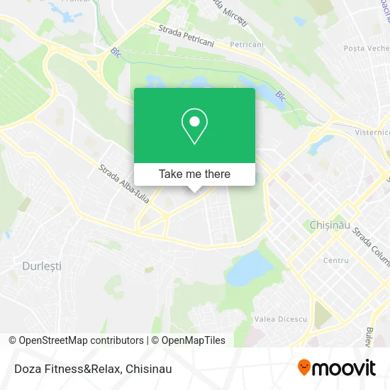 Doza Fitness&Relax map