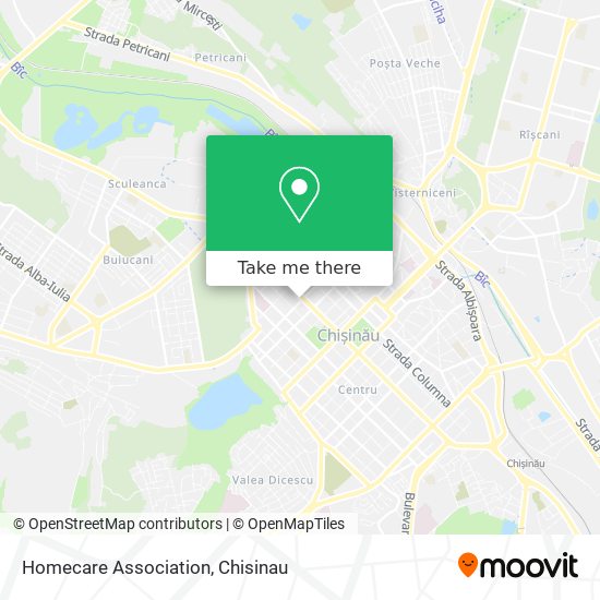 Homecare Association map