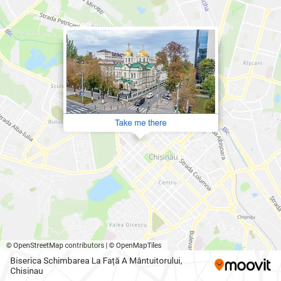 Карта Biserica Schimbarea La Față A Mântuitorului