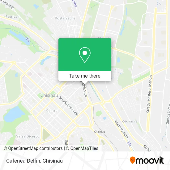 Cafenea Delfin map