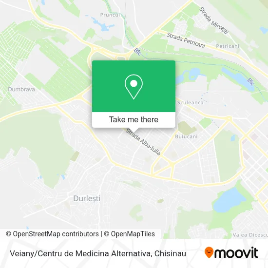 Veiany / Centru de Medicina Alternativa map