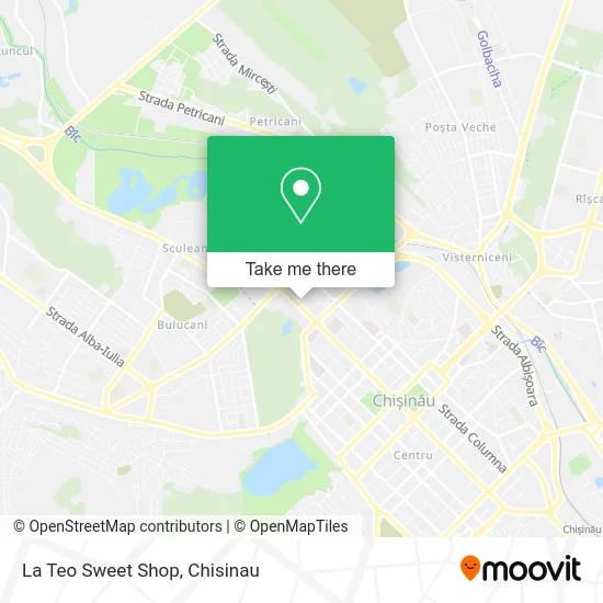 Карта La Teo Sweet Shop