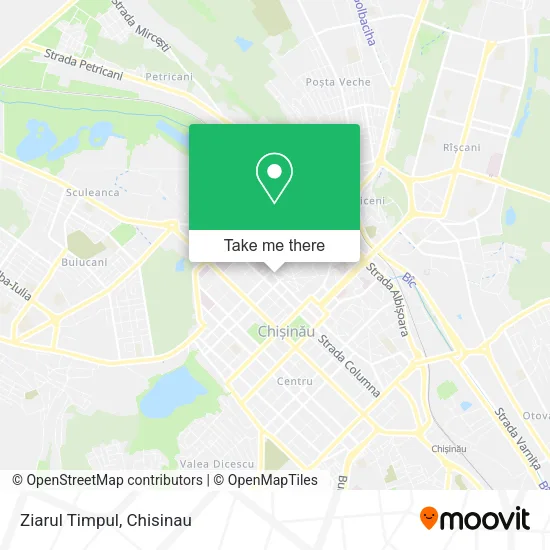 Карта Ziarul Timpul