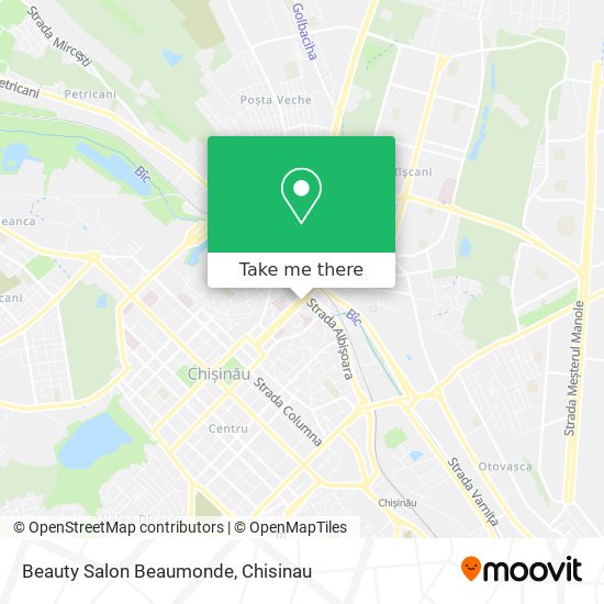 Beauty Salon Beaumonde map