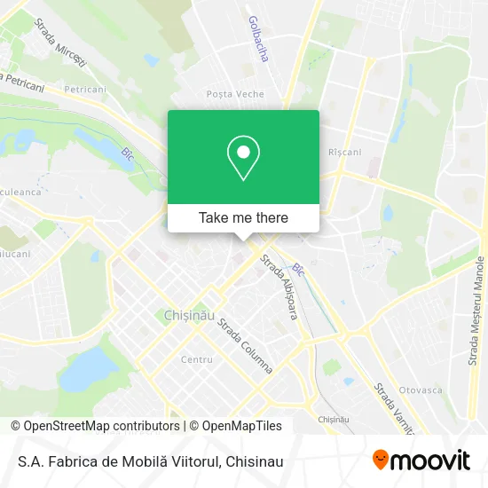 Карта S.A. Fabrica de Mobilă Viitorul