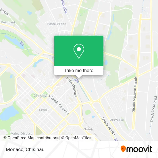 Monaco map