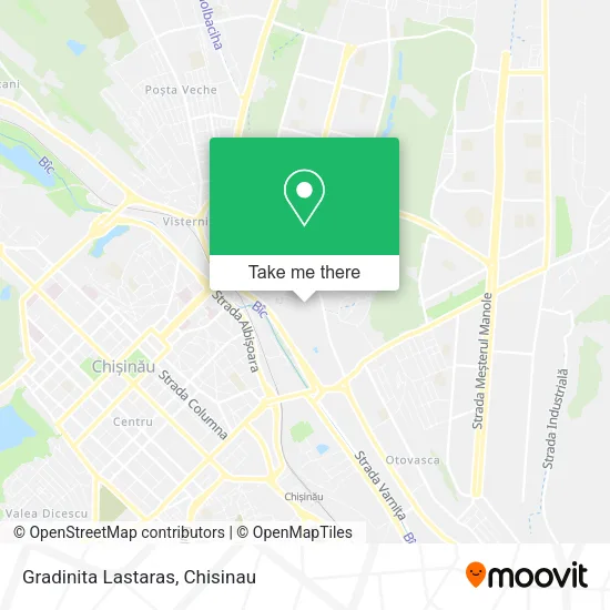 Карта Gradinita Lastaras