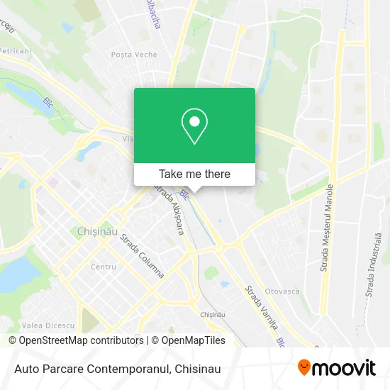 Карта Auto Parcare Contemporanul