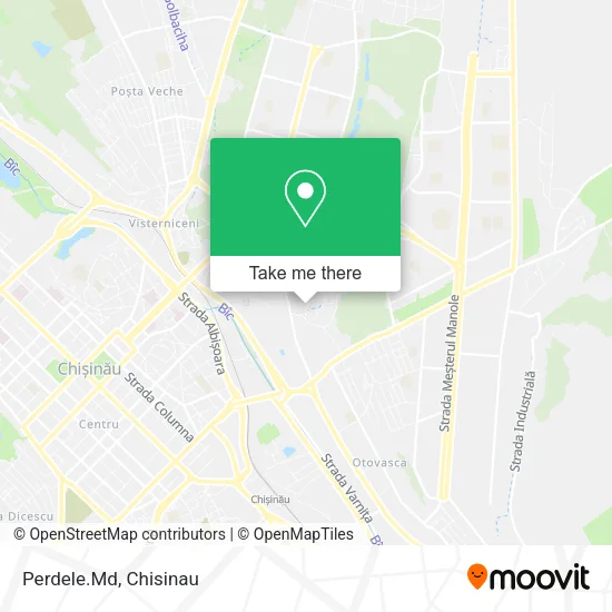 Карта Perdele.Md