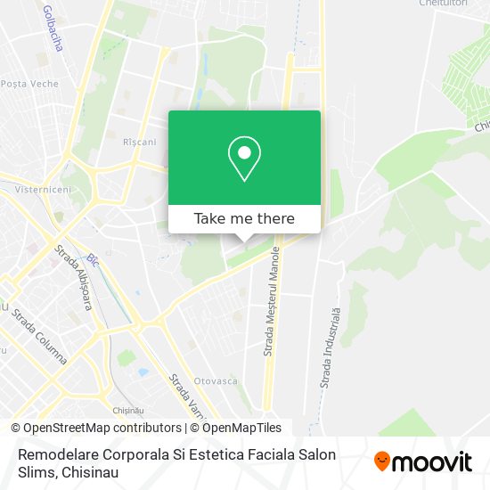 Remodelare Corporala Si Estetica Faciala Salon Slims map