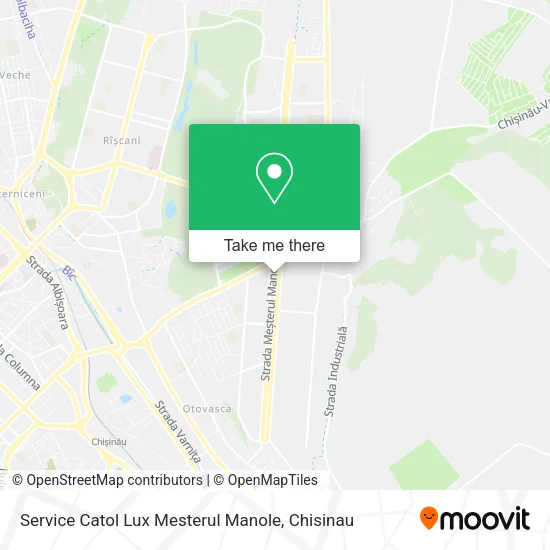 Карта Service Catol Lux Mesterul Manole