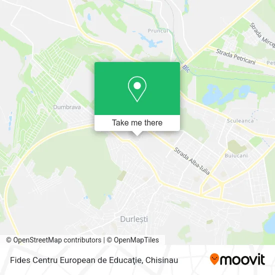 Карта Fides Centru European de Educaţie