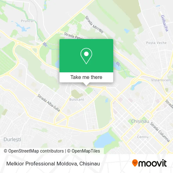Карта Melkior Professional Moldova