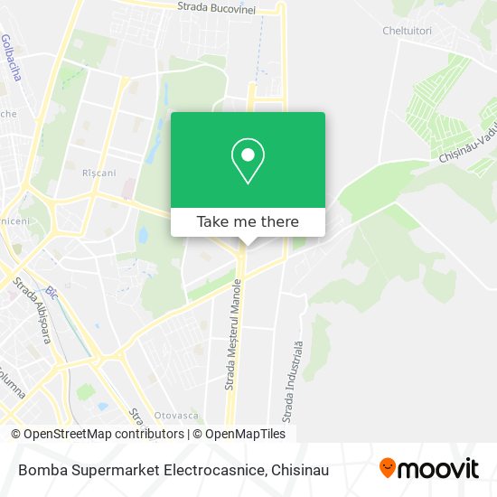 Bomba Supermarket Electrocasnice map