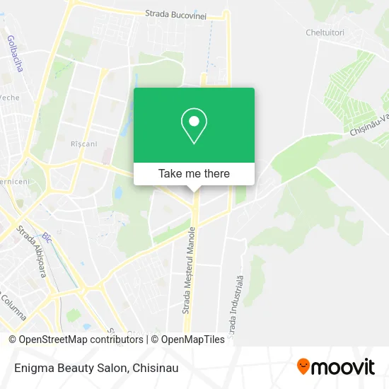 Карта Enigma Beauty Salon